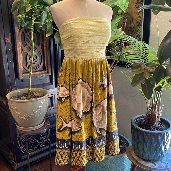 Anthropologie Vanessa Virginia Baxter Bay Dress - Picture 4 of 16